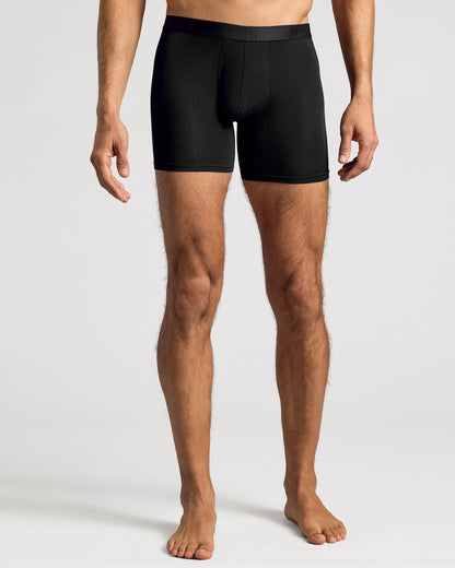 Breckson Men's Black Boxer Briefs - 12 Pack - view 4