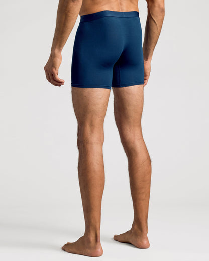 Breckson Men's Navy Boxer Briefs - 3 Pack - view 5