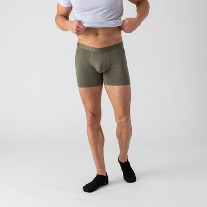 Breckson Men's Military Green Boxer Briefs - 3 Pack - view 2