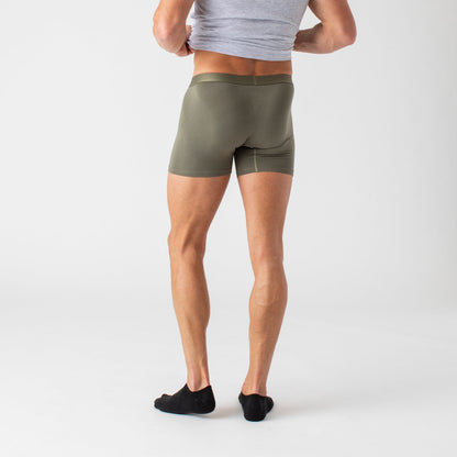 Breckson Men's Military Green Boxer Briefs - 3 Pack - view 4