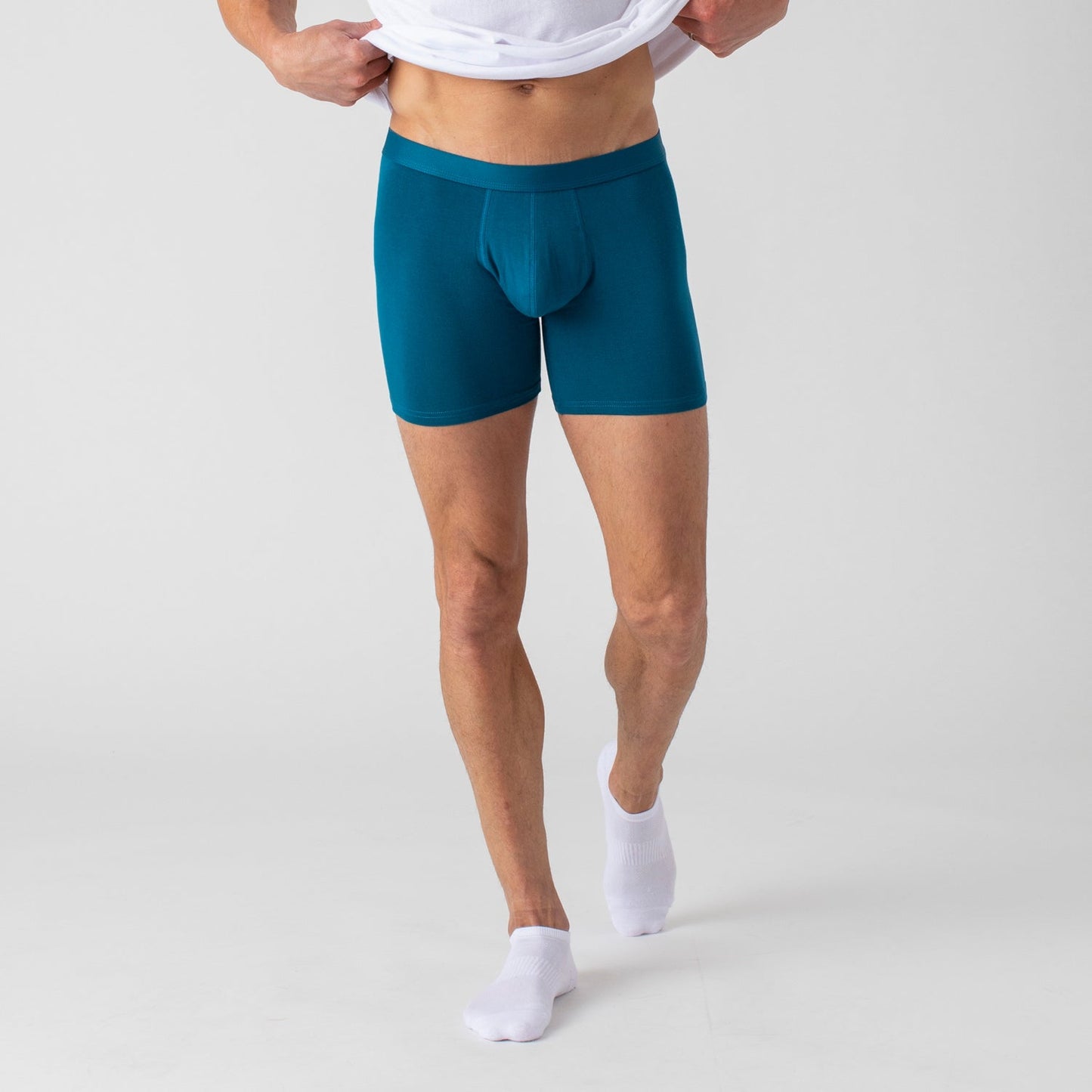 Breckson Men's Teal Boxer Briefs - 3 Pack - view 2