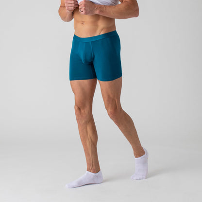 Breckson Men's Teal Boxer Briefs - 3 Pack - view 3