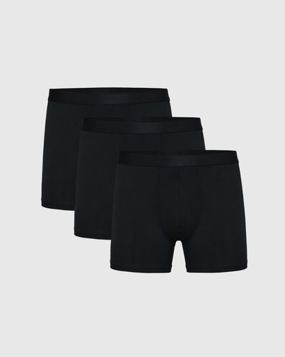 Breckson Men's Black Boxer Trunks - 3 Pack - view 1