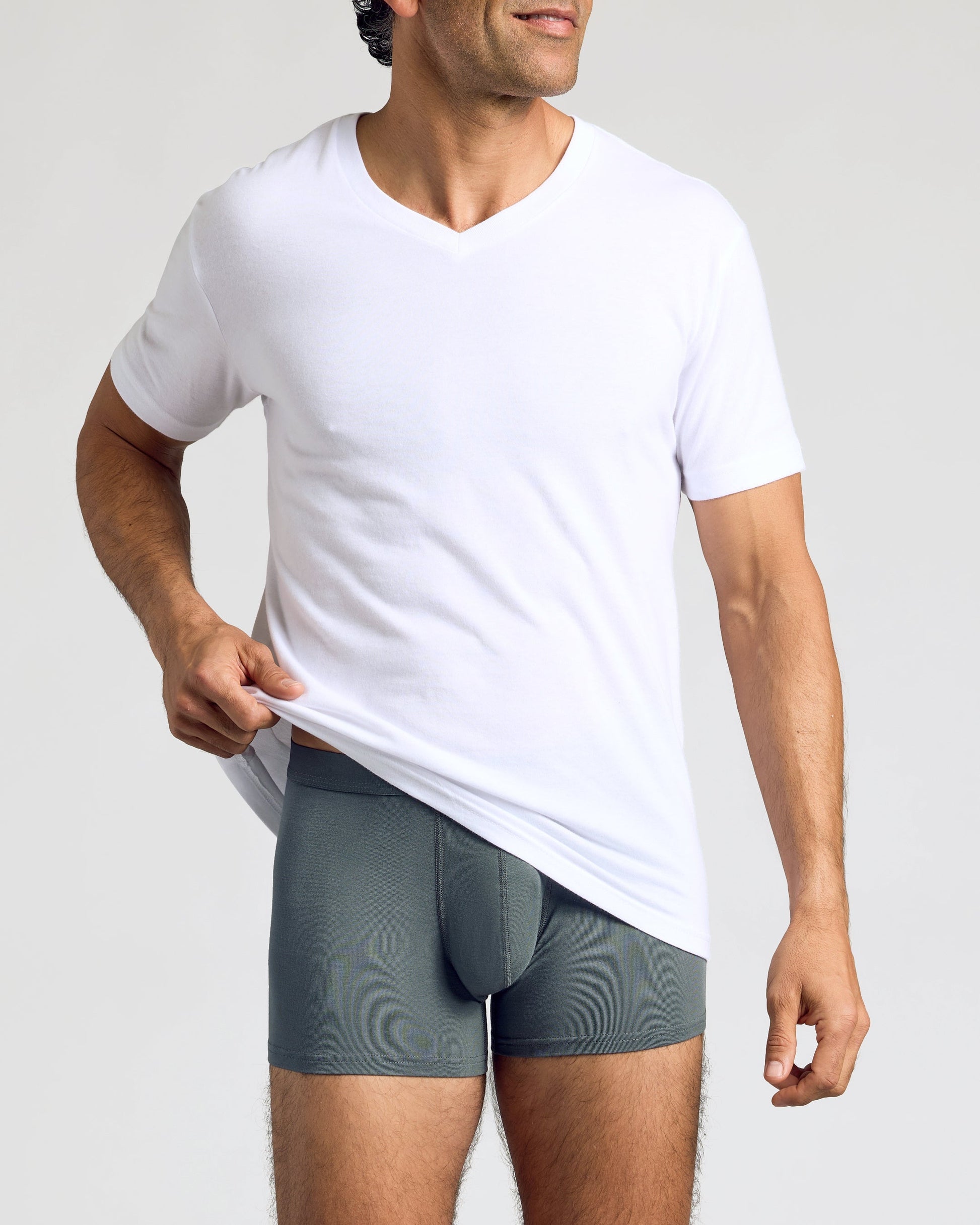 Breckson Men's Carbon Boxer Trunks - 6 Pack - view 5