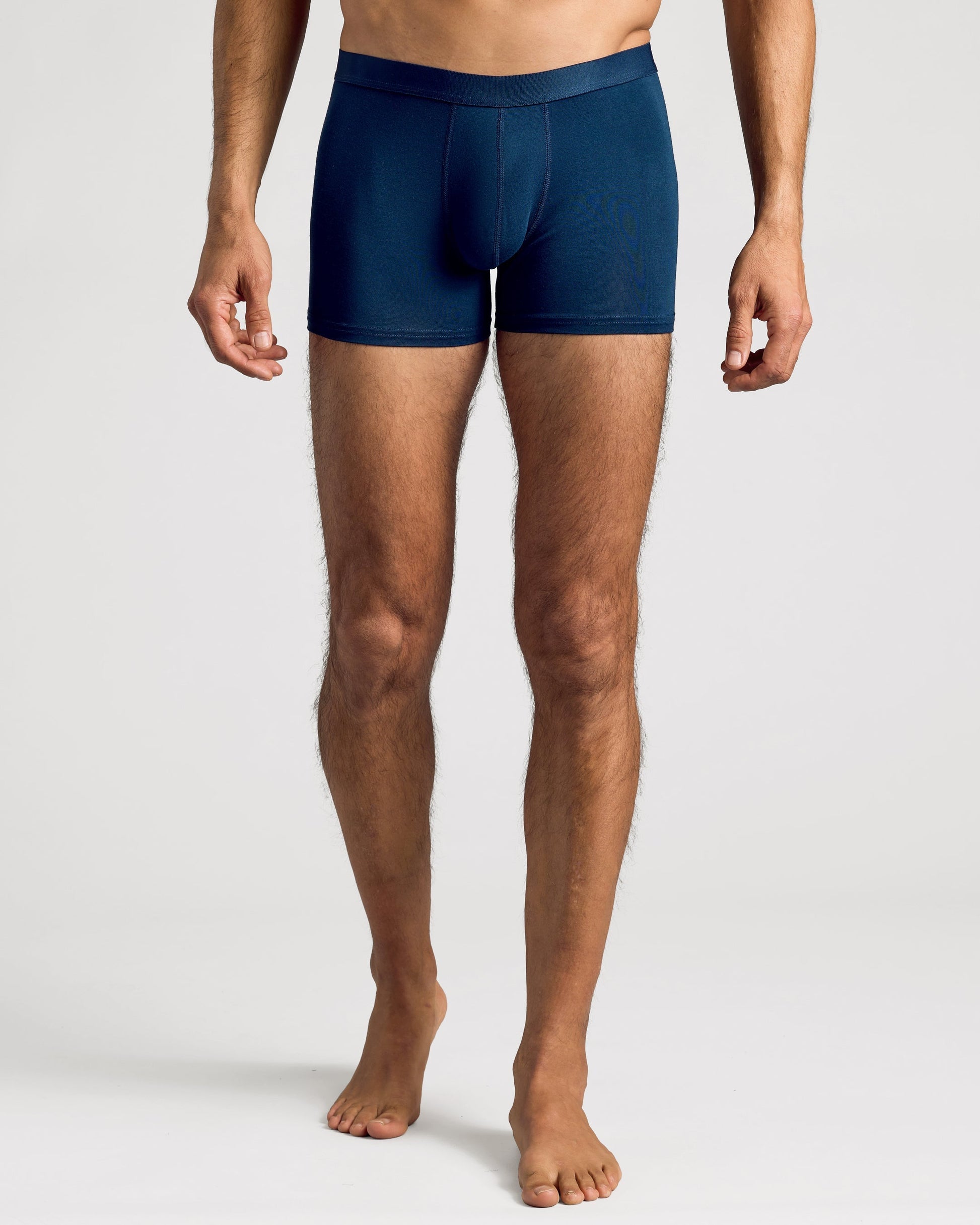 Breckson Men's Navy Boxer Trunks - 6 Pack - view 3