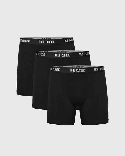 Breckson Men's Black Boxer Briefs - 3 Pack - view 1