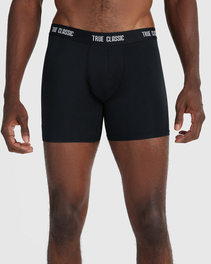 Breckson Men's Black Boxer Briefs - 3 Pack - view 2