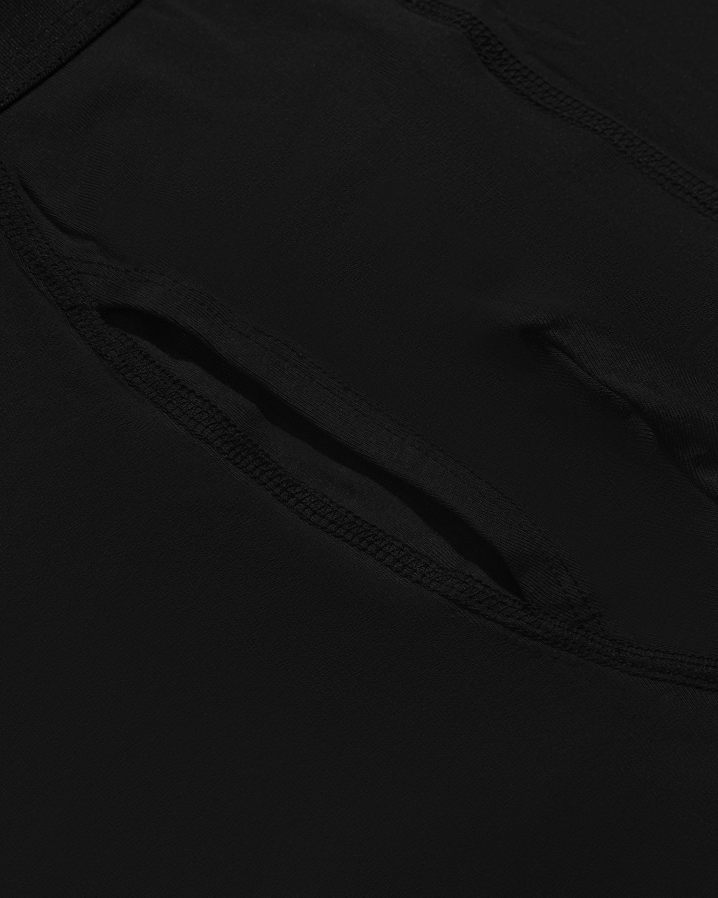 Breckson Men's Black Boxer Briefs with Fly - Core 6 Pack - view 6