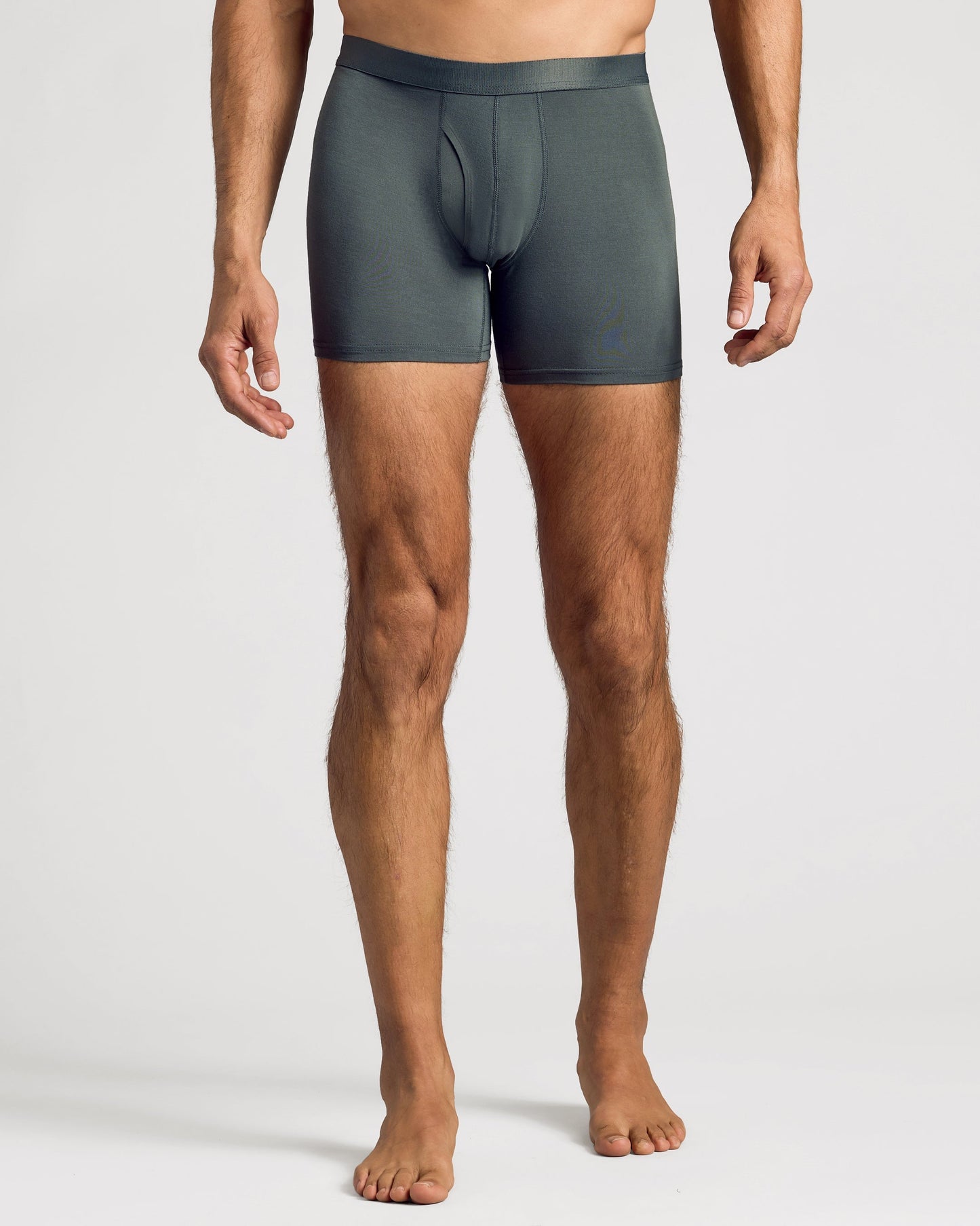 Breckson Men's Carbon Boxer Briefs with Fly - Core 3 Pack - view 3