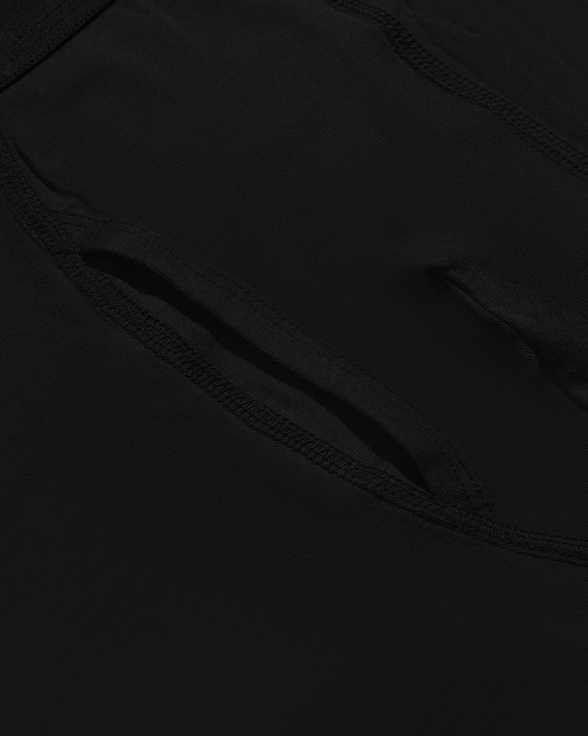 Breckson Men's Black Boxer Trunks with Fly - 12 Pack - view 5