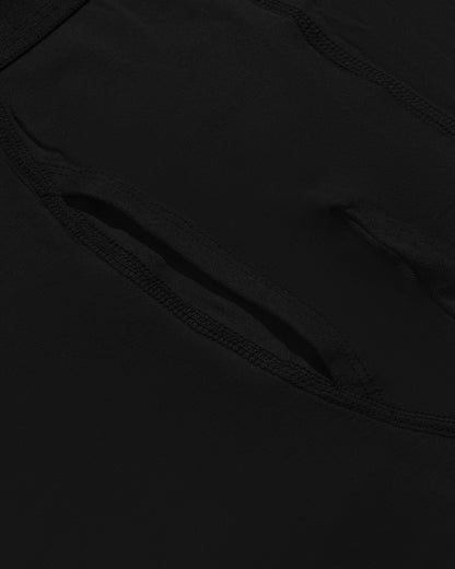 Breckson Men's Black Boxer Trunks with Fly - 12 Pack - view 5