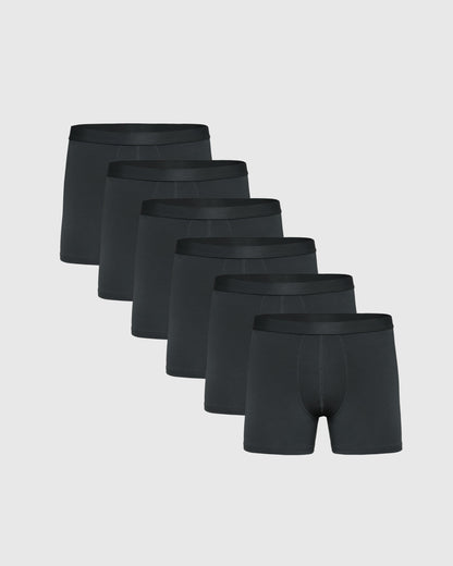 Breckson Men's Carbon Boxer Trunks - 6 Pack - view 1
