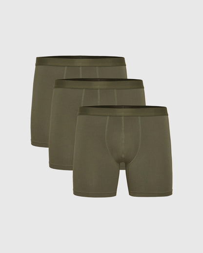 Breckson Men's Military Green Boxer Briefs - 3 Pack - view 1