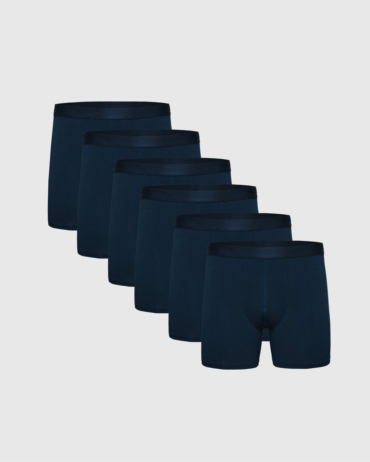 Breckson Men's Navy Boxer Briefs - 6 Pack - view 1