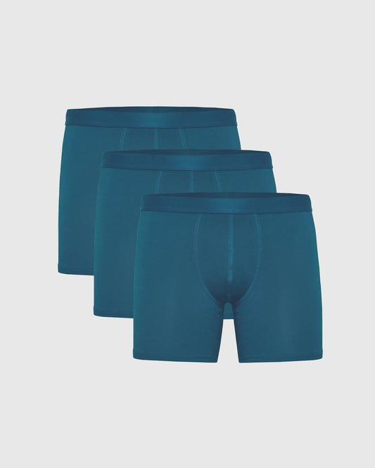 Breckson Men's Teal Boxer Briefs - 3 Pack - view 1